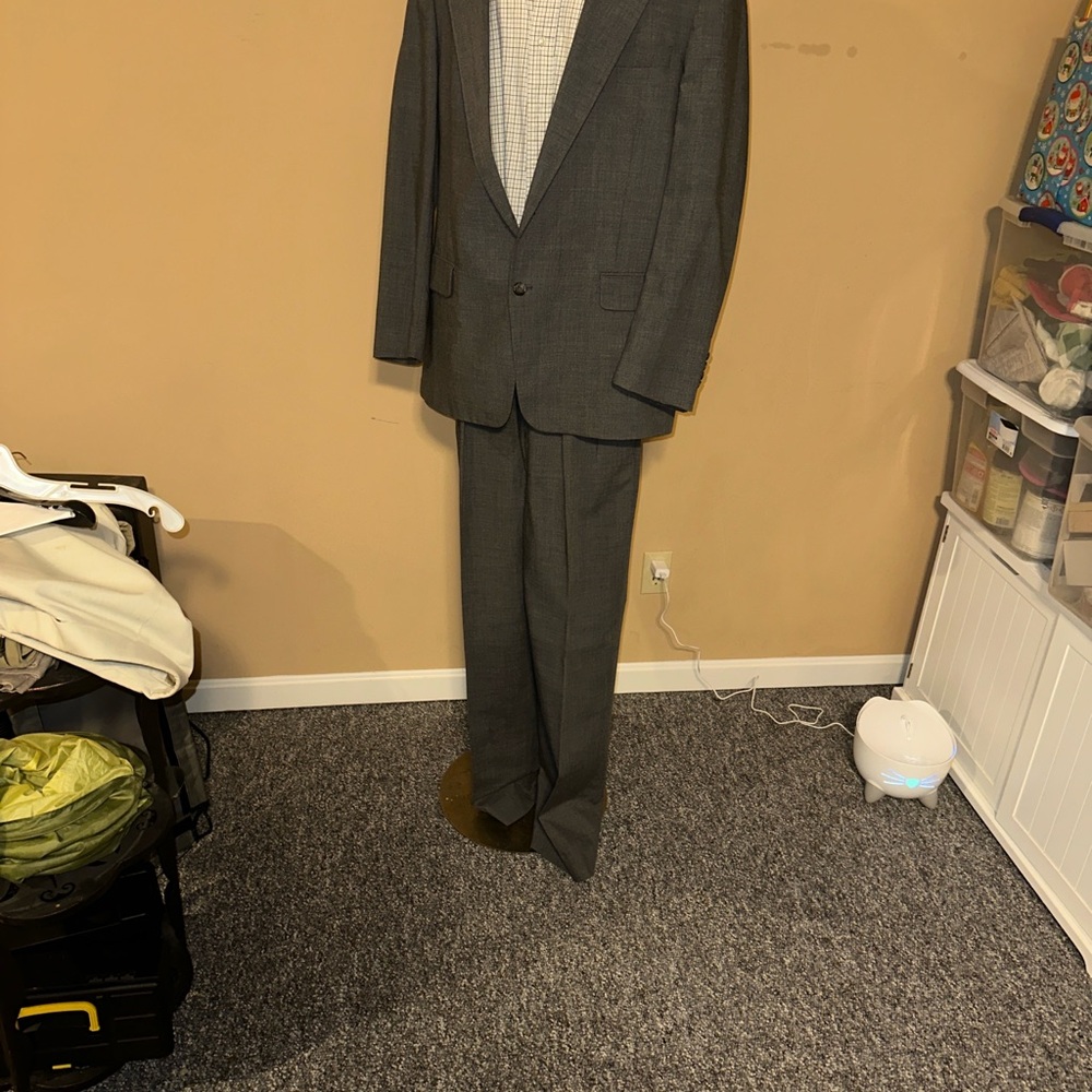 Calvin Klein Dark Gray Suit